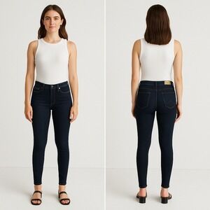 AG‎ Adriano Goldschmied The Legging Super Skinny Jeans 25R Stretch Denim USA
